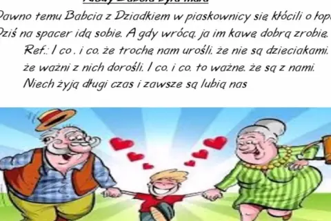 Tekst piosenki kiedy babcia była mała – wspomnienia z dzieciństwa