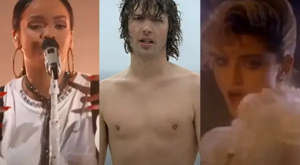 Rihanna śpiewa, James Blunt mokry, a Madonna w białej sukni. Każde z nich mówi: i love me.