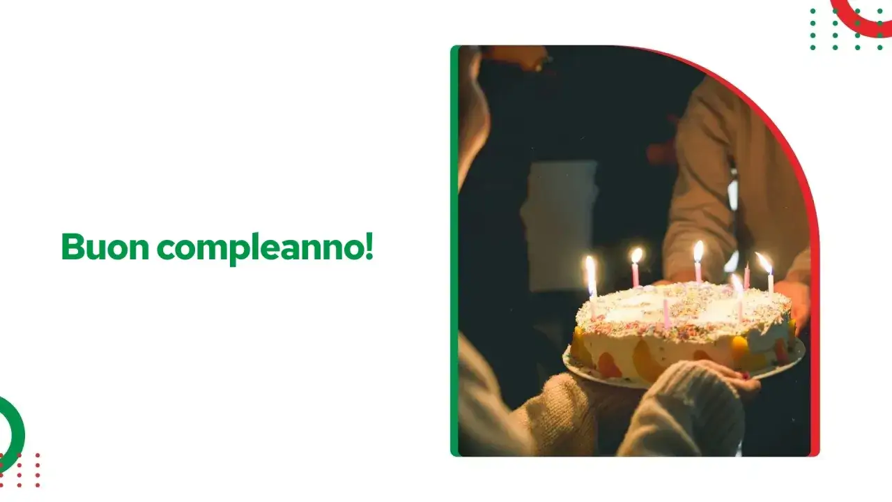 Buon compleanno!
